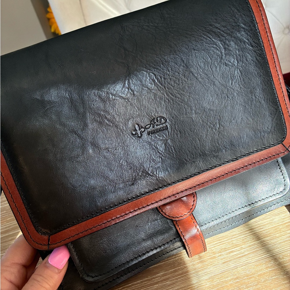 FIERENCE  Womans LEATHER HANDMADE, NEW HANDBAG! Made in Italy!